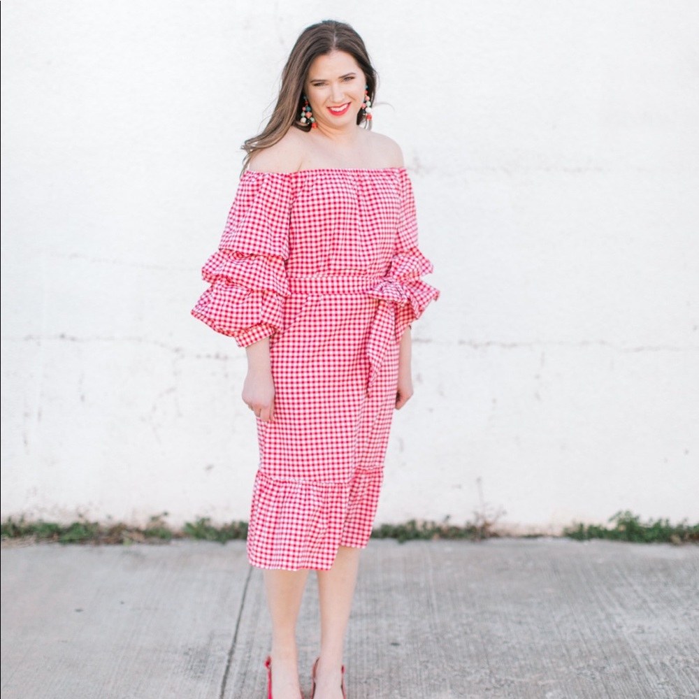 Women's Pick Up Sleeve Bardot Dress, Who What Wear